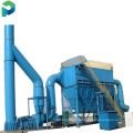Oil painting boiler aspirator ash cleaning system dust collector